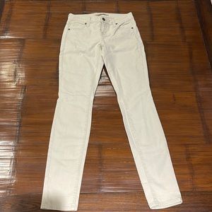 Vince khaki crop skinny jeans